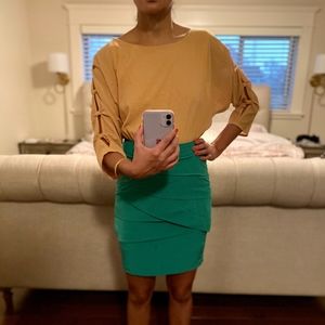 Very stylish 2 tone cocktail dress